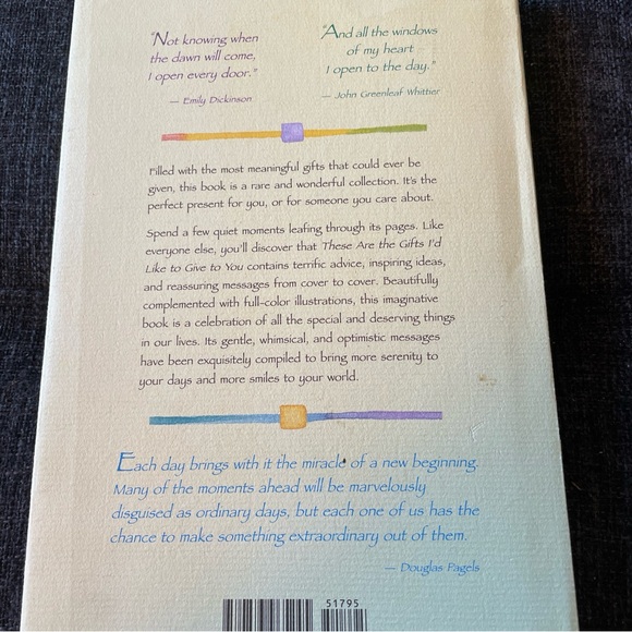 These Are the Gifts I’d Like to Give to You book. Edited by Douglas Pagels. - Picture 9 of 9